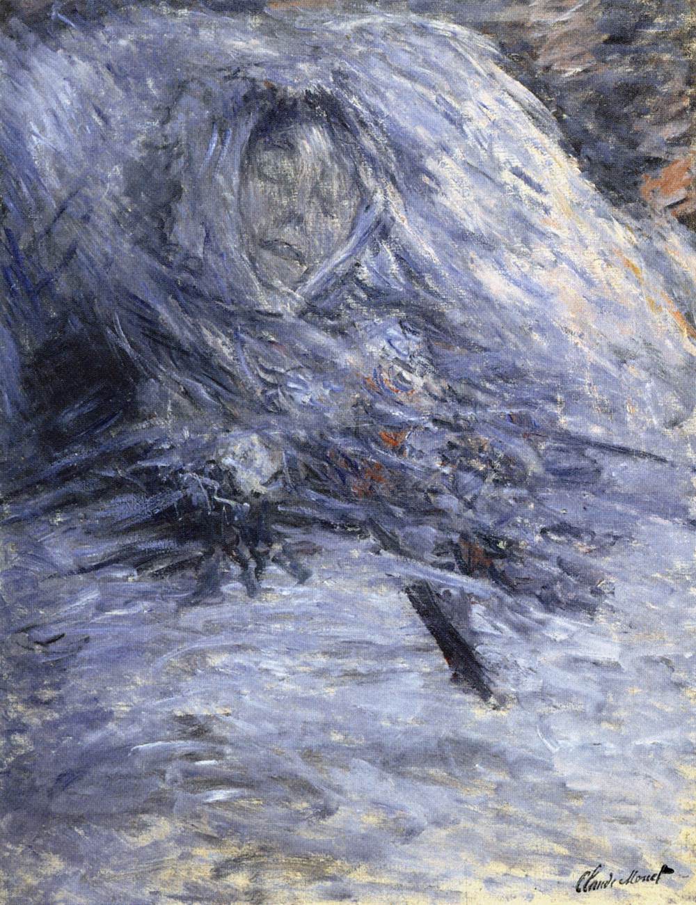 Camille Monet on Her Deathbed by