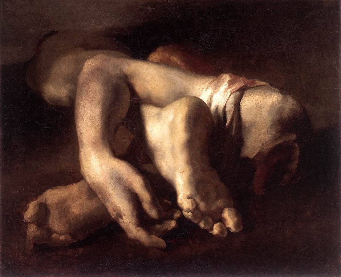 Study of Feet and Hands by GÉRICAULT, Théodore