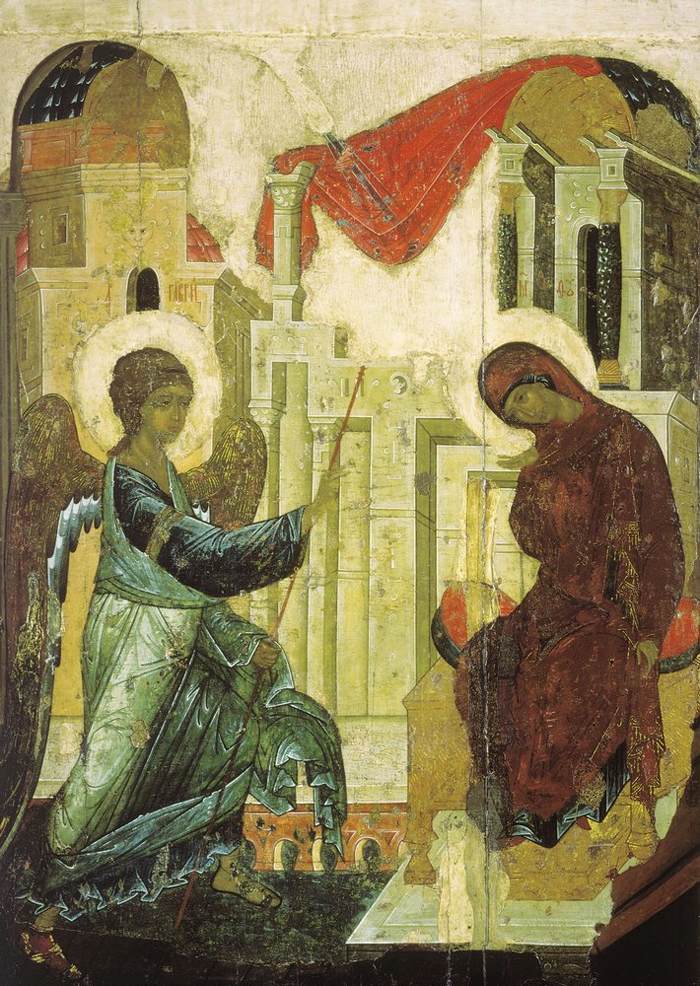 Annunciation by RUBLYOV, Andrey