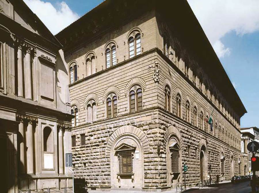 Palazzo Medici Riccardi: Exterior by MICHELOZZO DI BARTOLOMEO