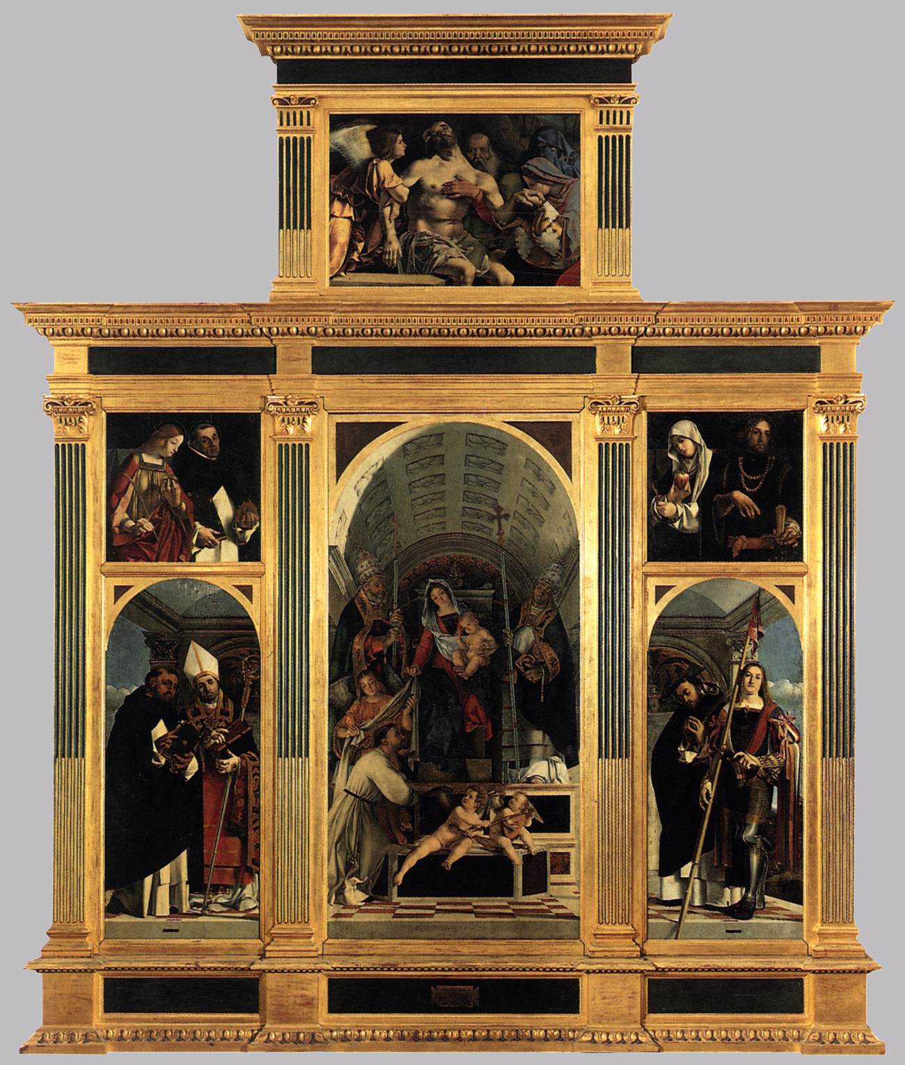 Recanati Polyptych by LOTTO, Lorenzo