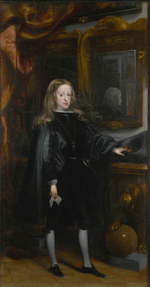 Portrait of Charles II by CARREÑO DE MIRANDA, Juan