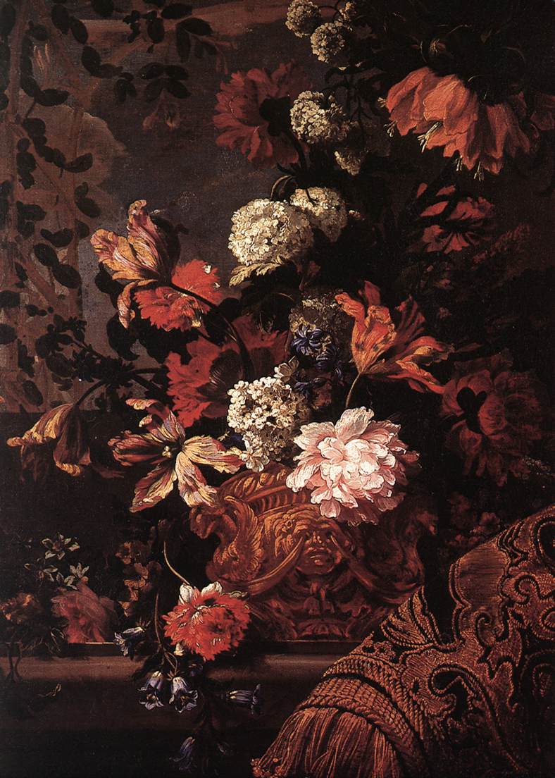 Flowers by MONNOYER, Jean-Baptiste