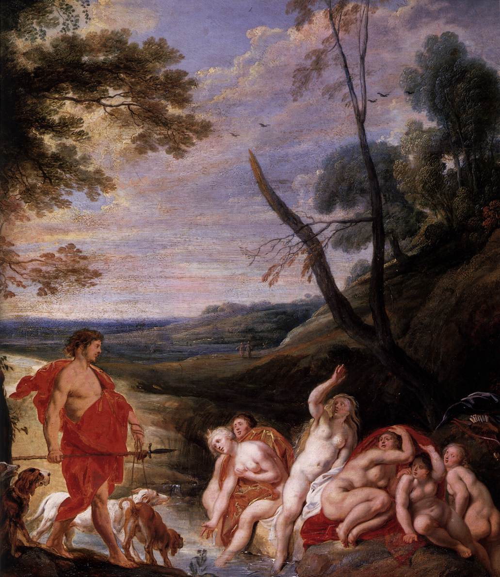 Diana and Actaeon (detail) by