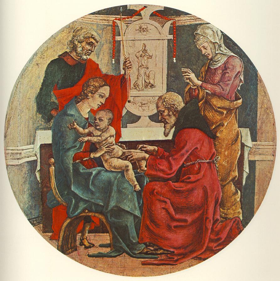 Circumcision (from the predella of the Roverella Polyptych) by