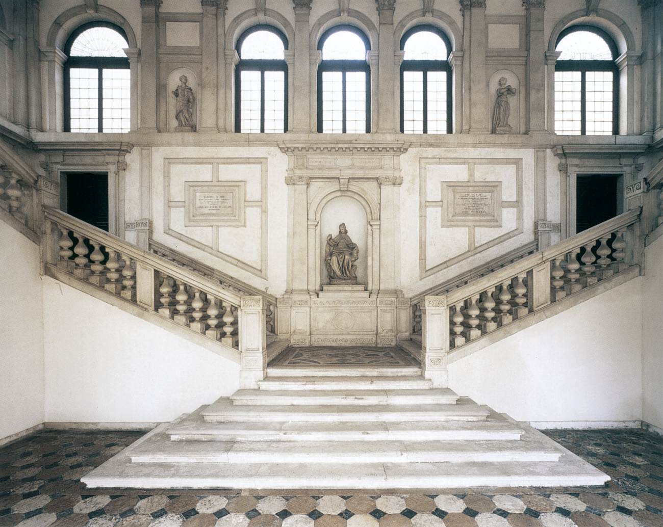 San Giorgio Monastery: Staircase by LONGHENA, Baldassare