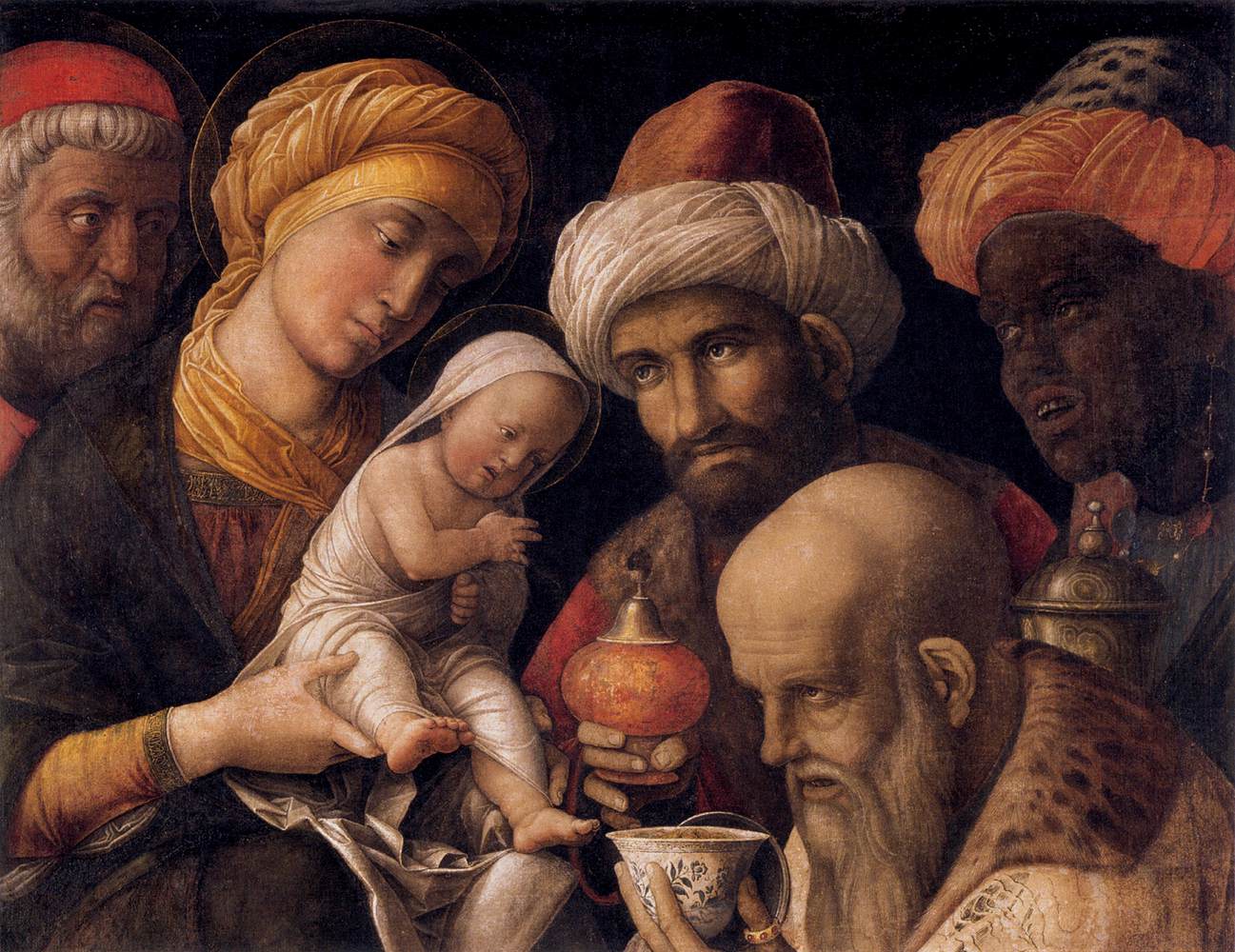 Adoration of the Magi by MANTEGNA, Andrea