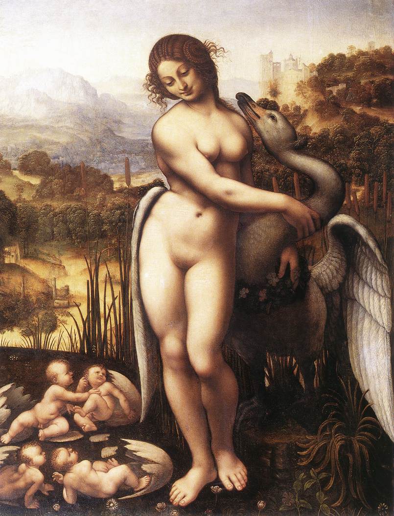 Leda and the Swan by CESARE da Sesto