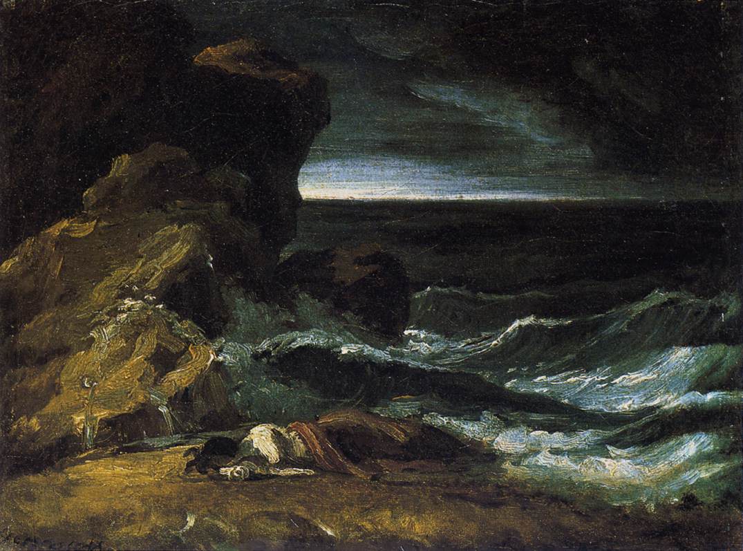 The Wreck by GÉRICAULT, Théodore