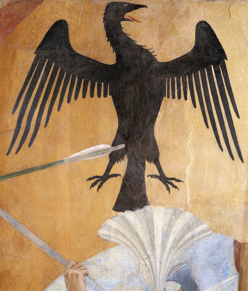 8. Battle between Heraclius and Chosroes (detail) by PIERO DELLA FRANCESCA