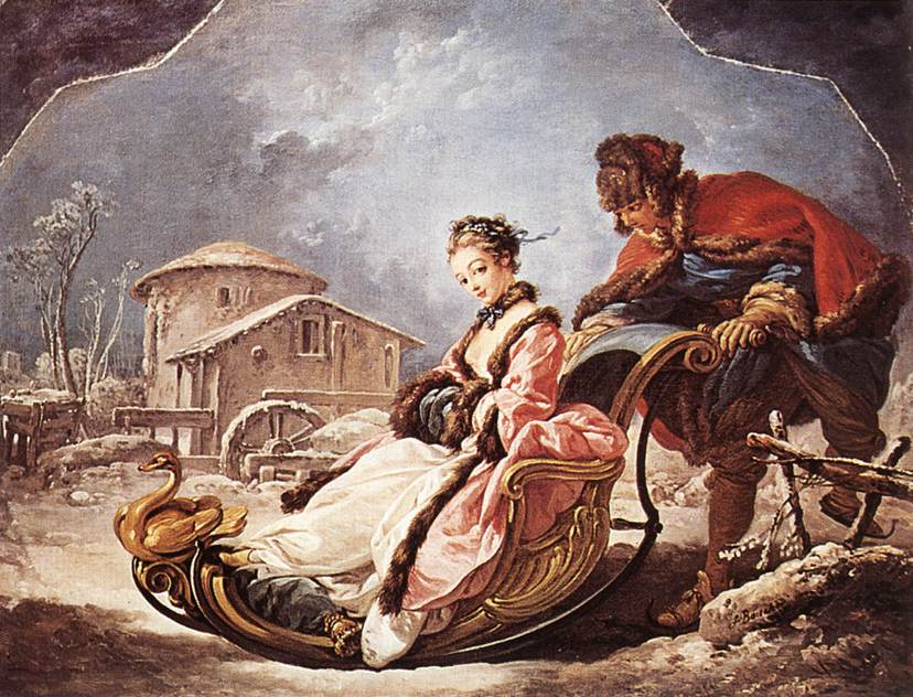 Winter by BOUCHER, François