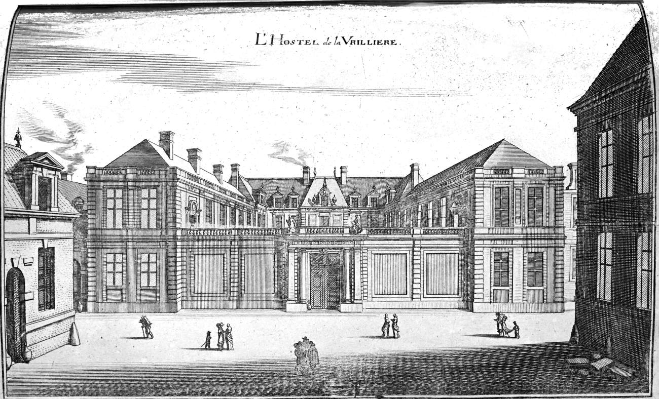 View of the Hôtel de la Vrillière by MANSART, François