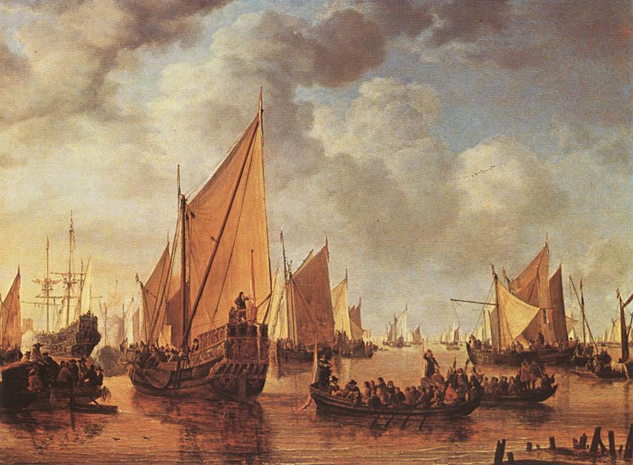 Visit of Frederick Hendriks II to Dordrecht in 1646 by VLIEGER, Simon de