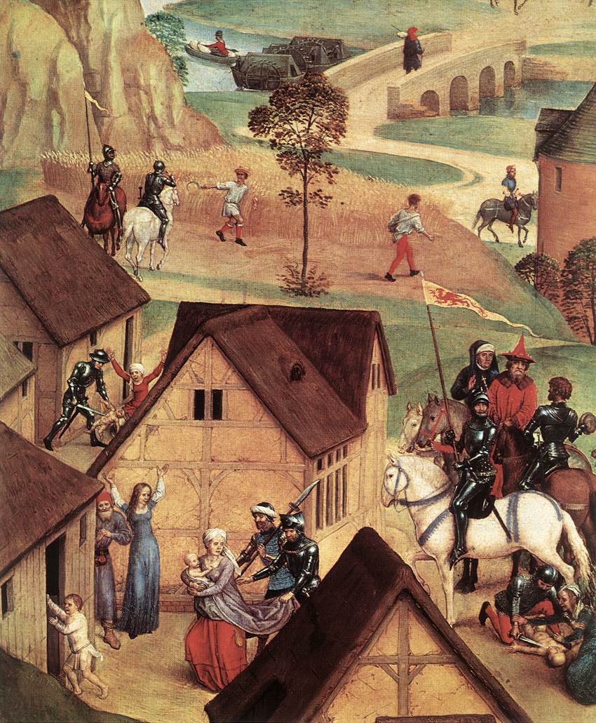 Advent and Triumph of Christ (detail) by MEMLING, Hans