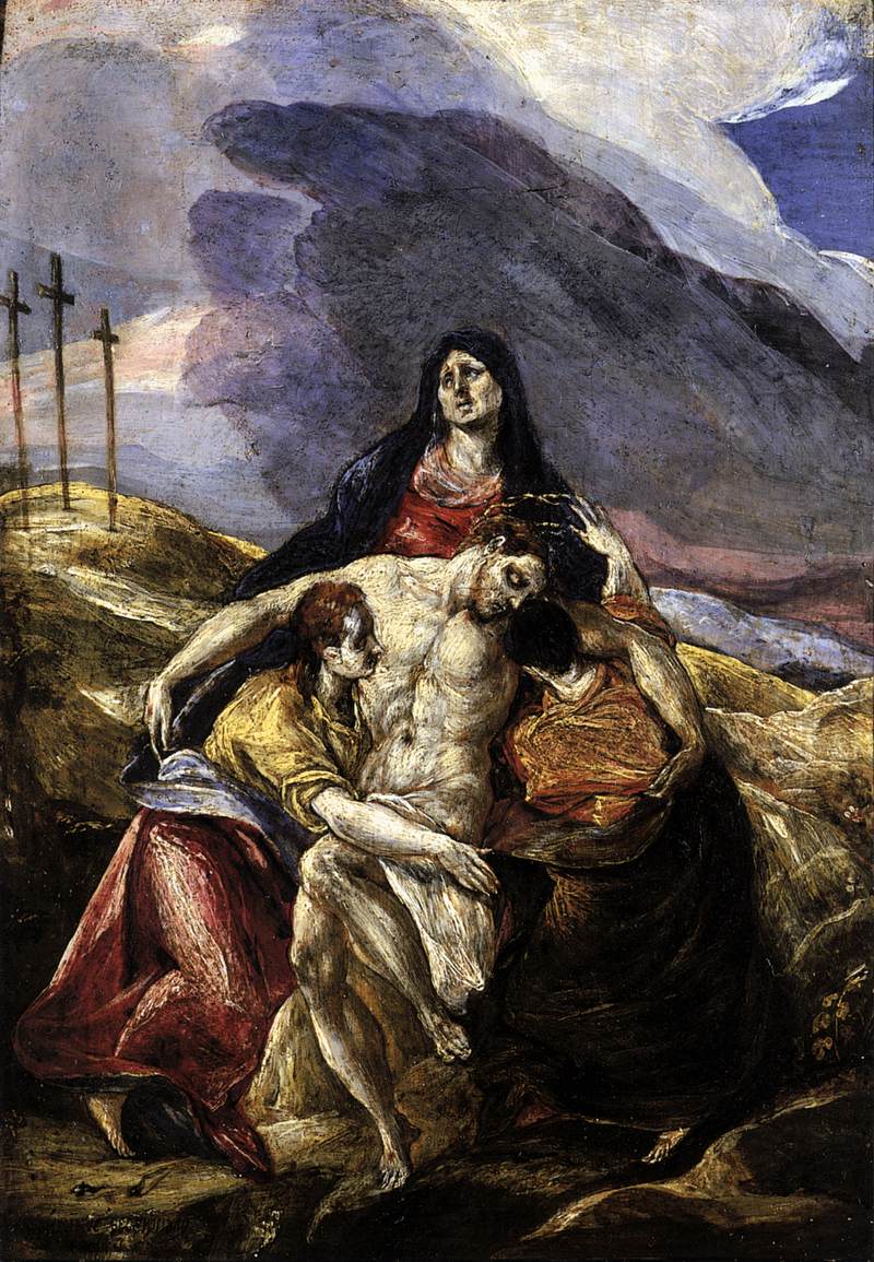 Pietà (The Lamentation of Christ) by GRECO, El