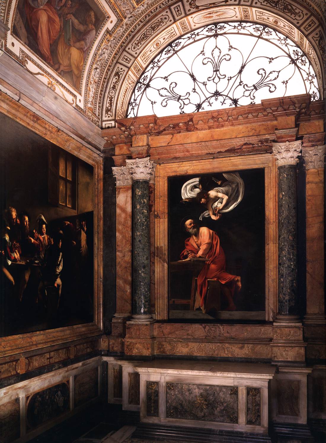 Interior view of the chapel by