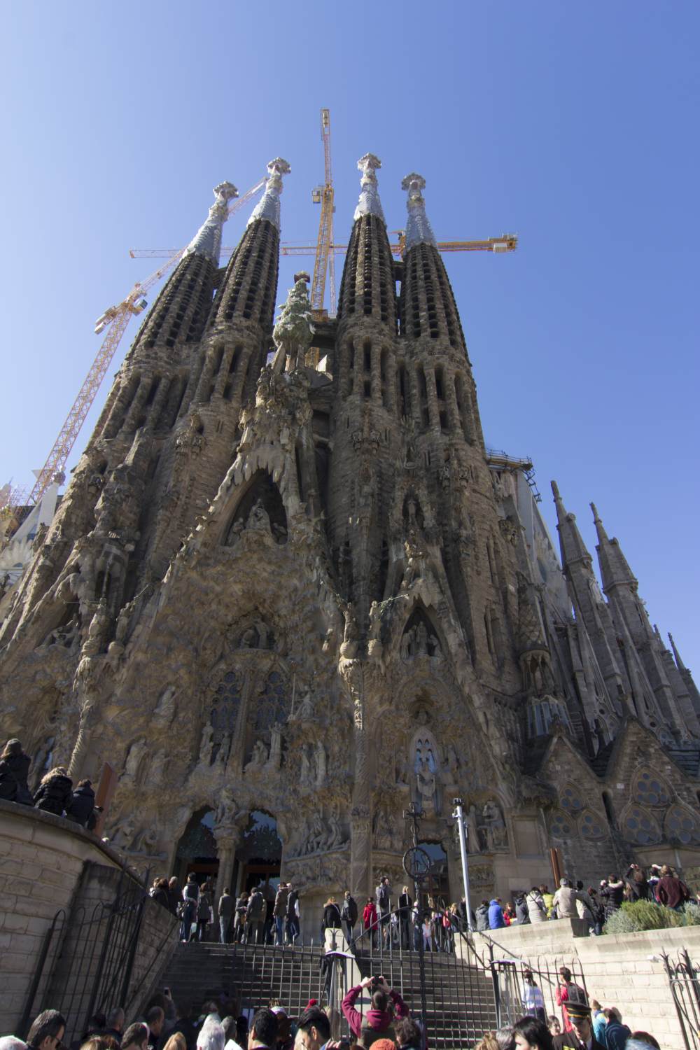 La Sagrada Familia: Nativity façade by