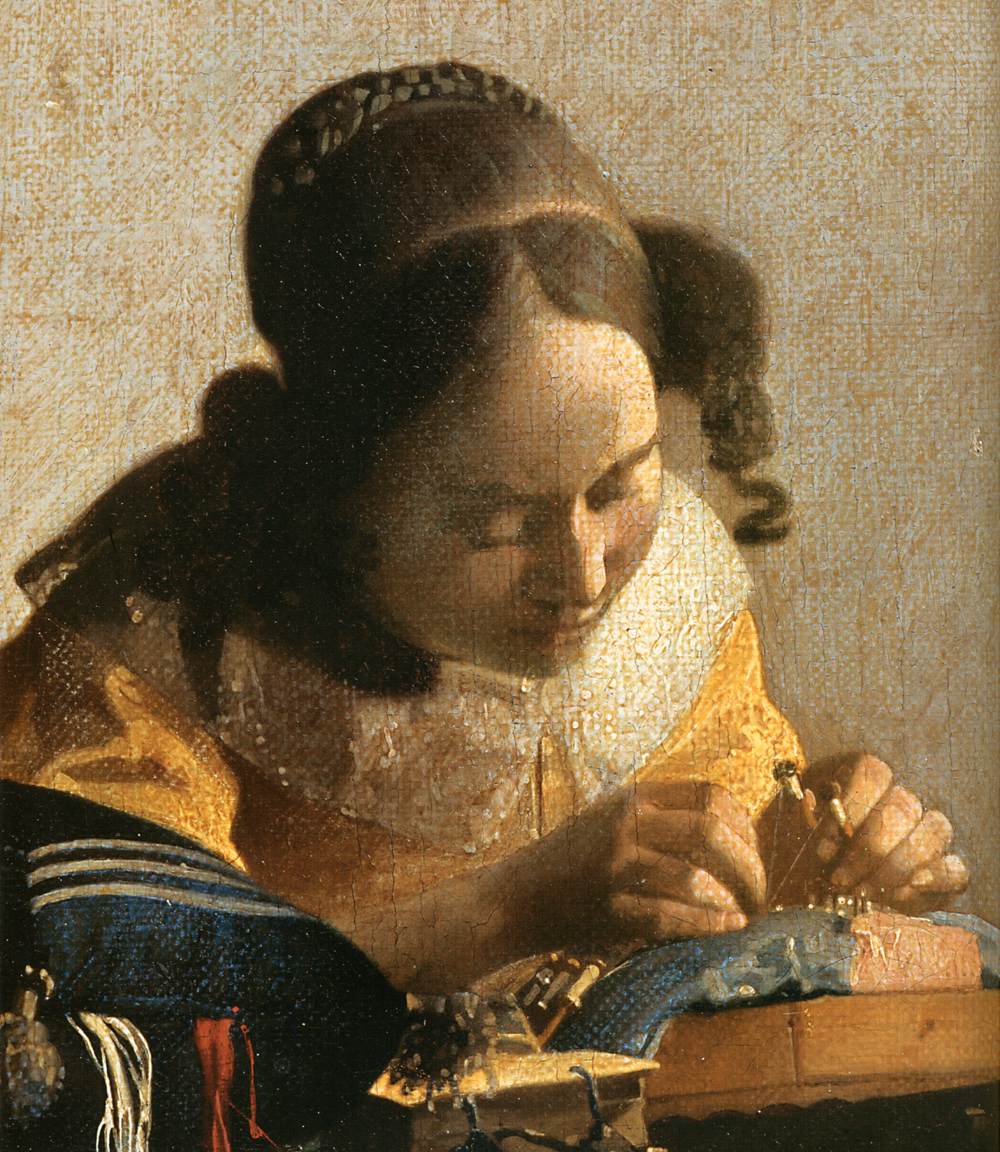 The Lacemaker (detail) by