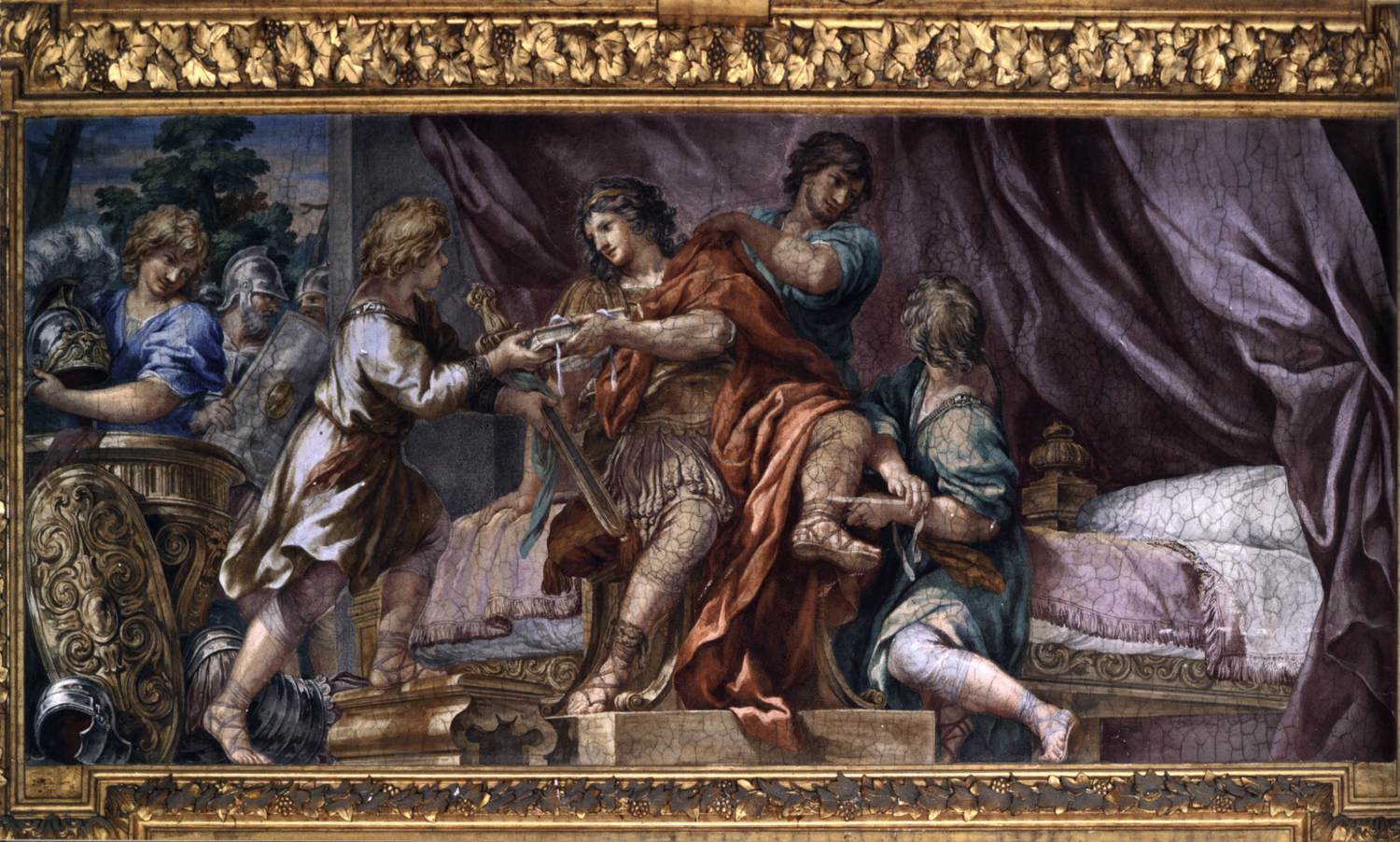 Wall painting by CORTONA, Pietro da