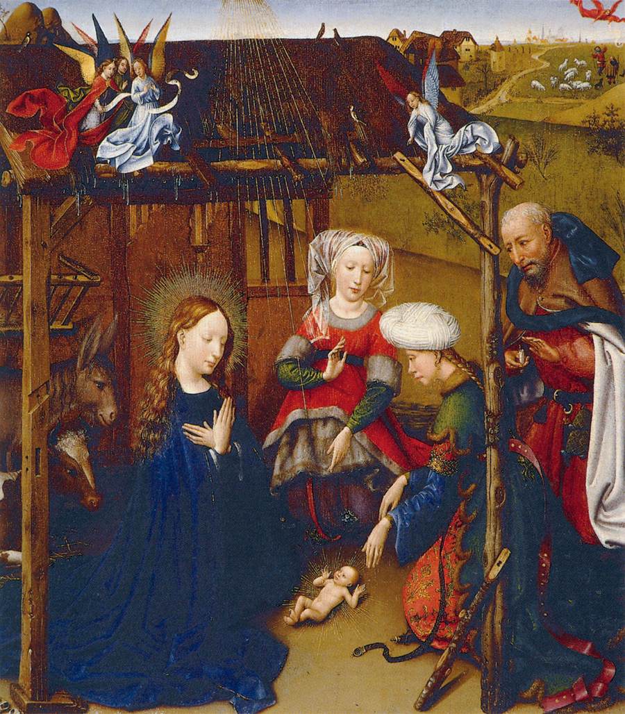 Adoration of the Child by DARET, Jacques