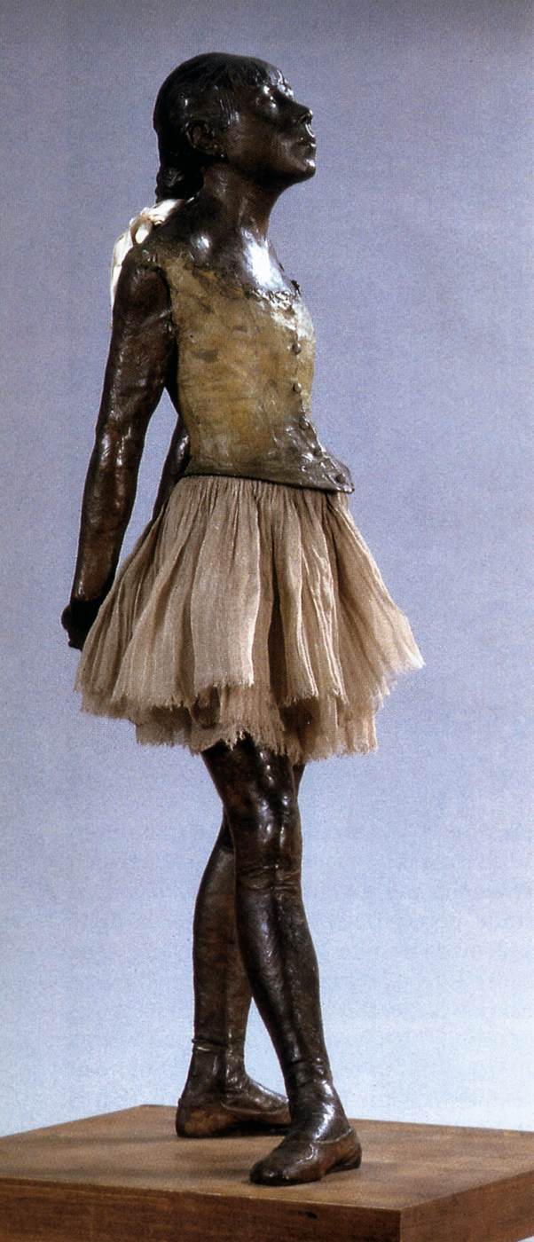 Little Fourteen-Year-Old Dancer by DEGAS, Edgar