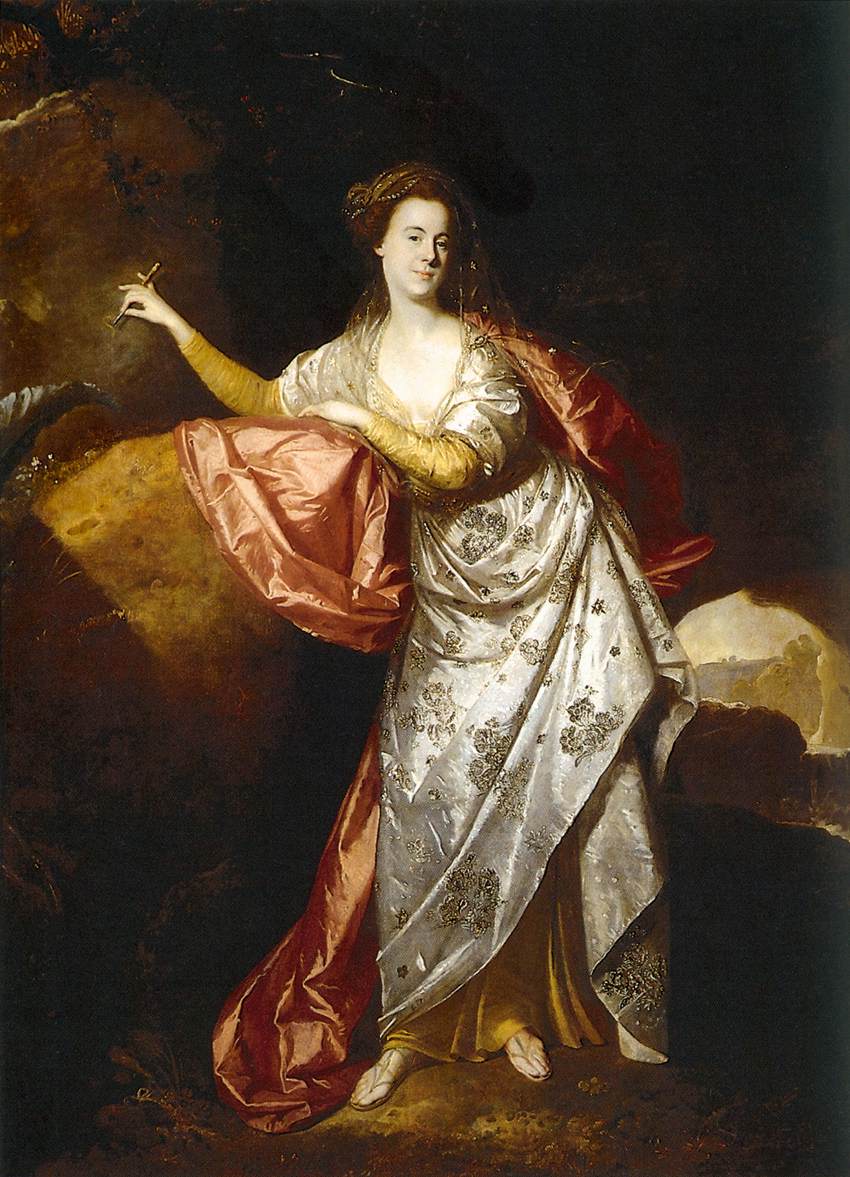 Portrait of Ann Brown in the Role of Miranda by