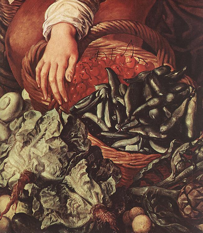 Market Scene (detail) by BEUCKELAER, Joachim