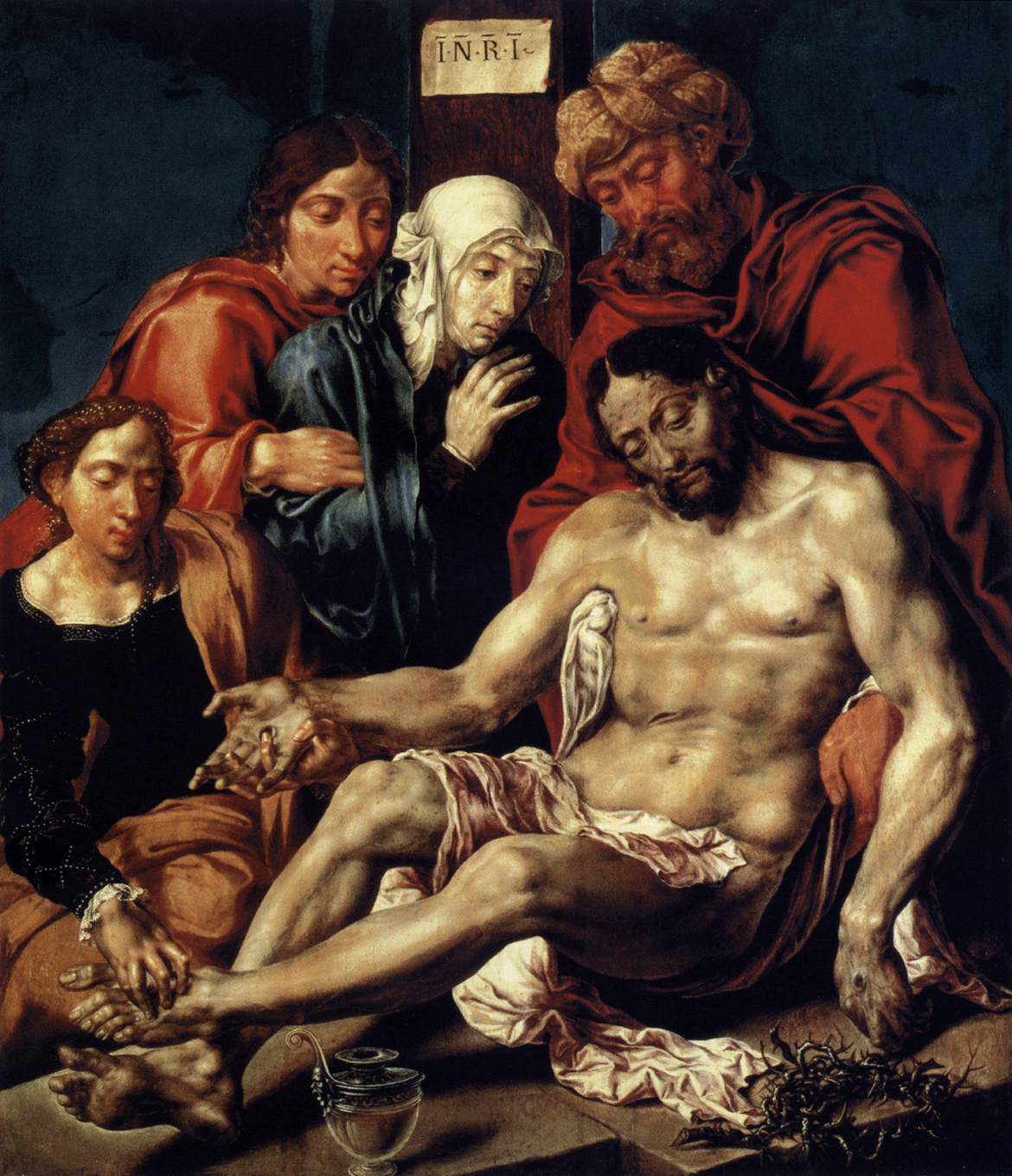 Lamentation of Christ by HEEMSKERCK, Maerten van