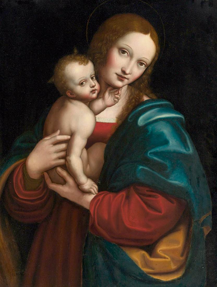 Madonna and Child by GIAMPIETRINO