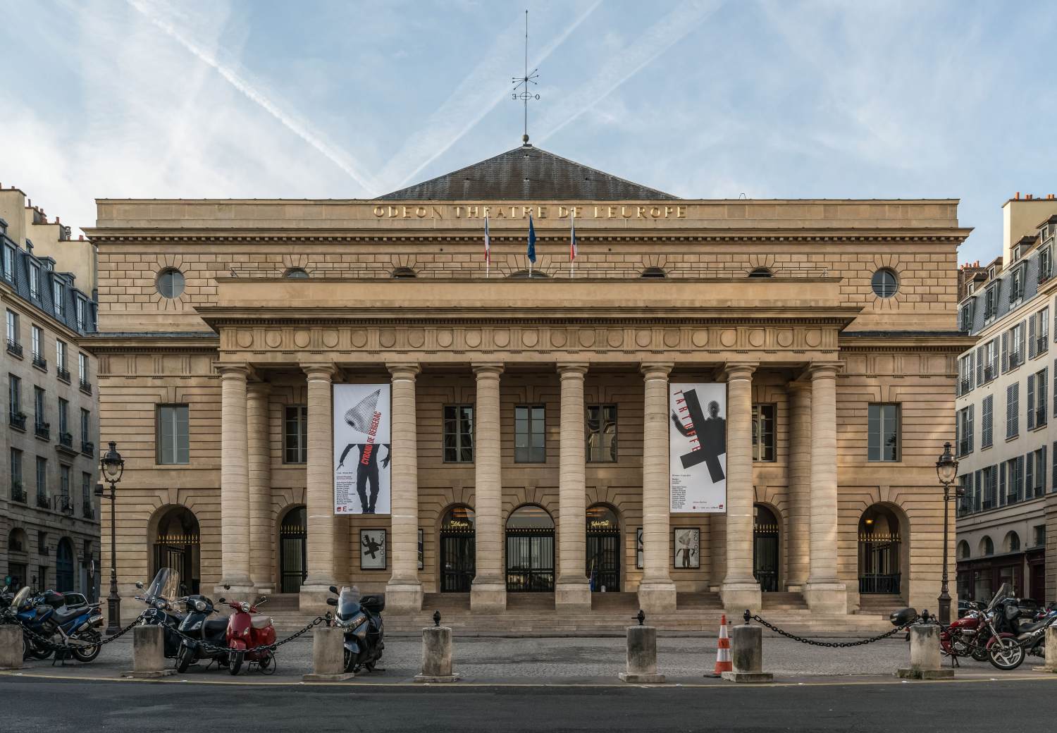 Entrance façade by