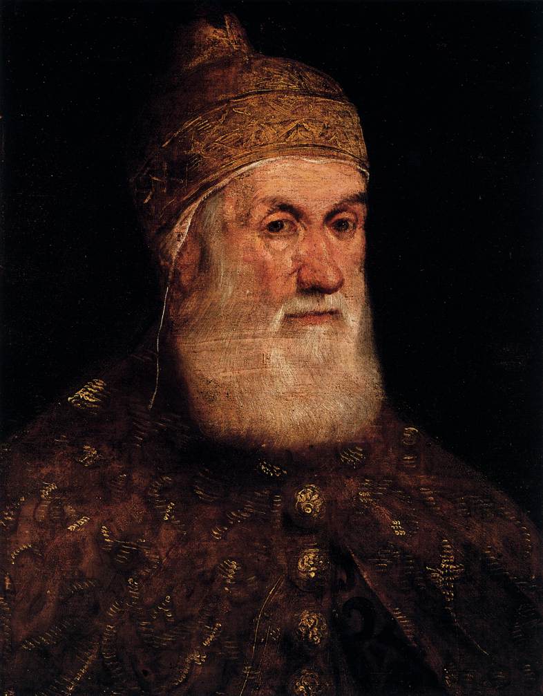 Portrait of Doge Girolamo Priuli by TINTORETTO