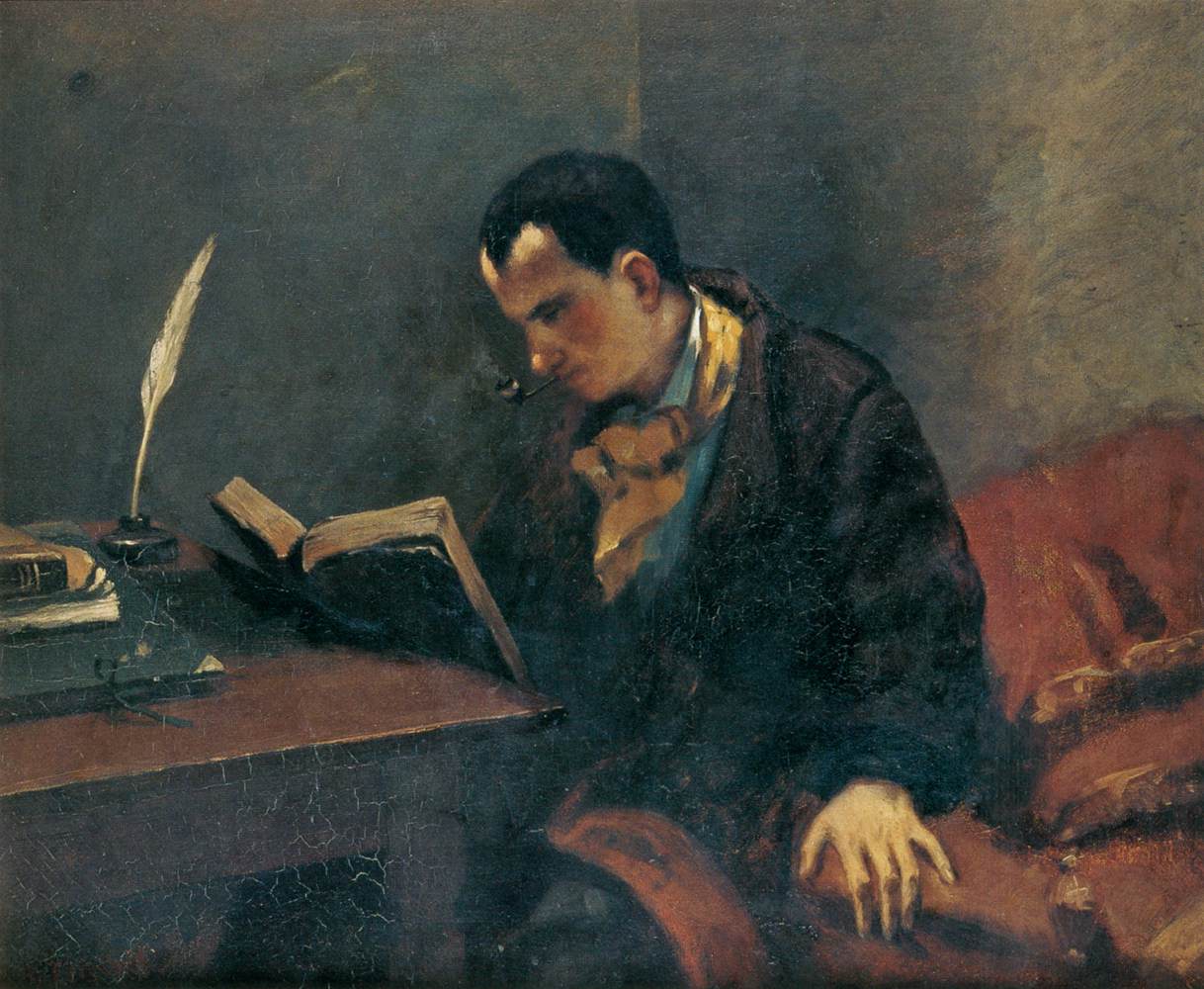 Portrait of Baudelaire by