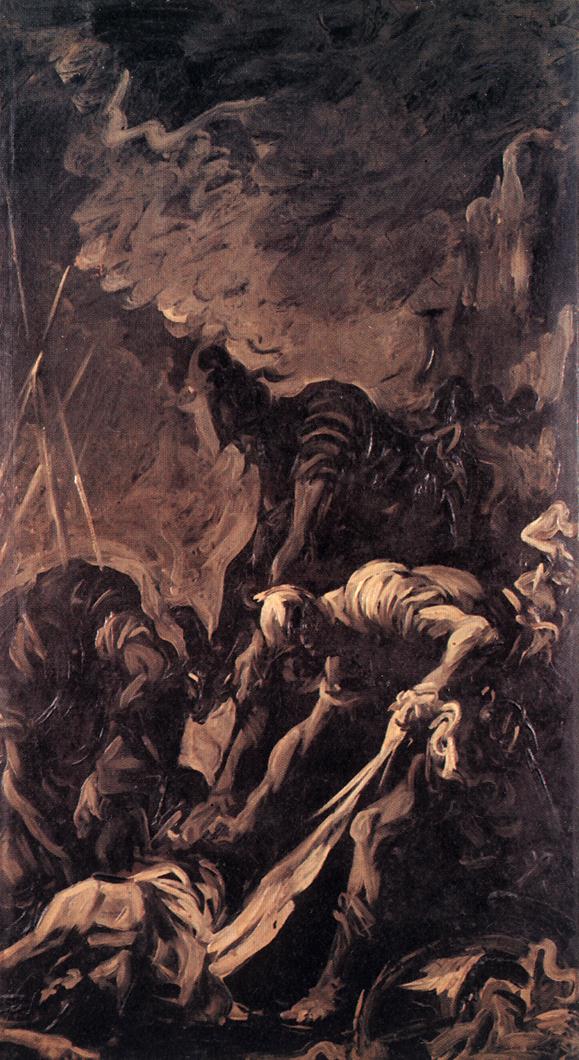 Entombment of a Soldier by MAGNASCO, Alessandro