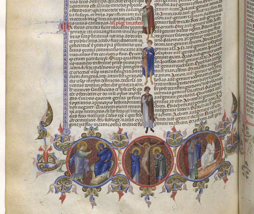 Biblia Clementis VII Papae by JACOPINO DA REGGIO