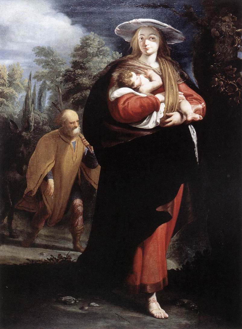 The Flight into Egypt by ANSALDO, Giovanni Andrea