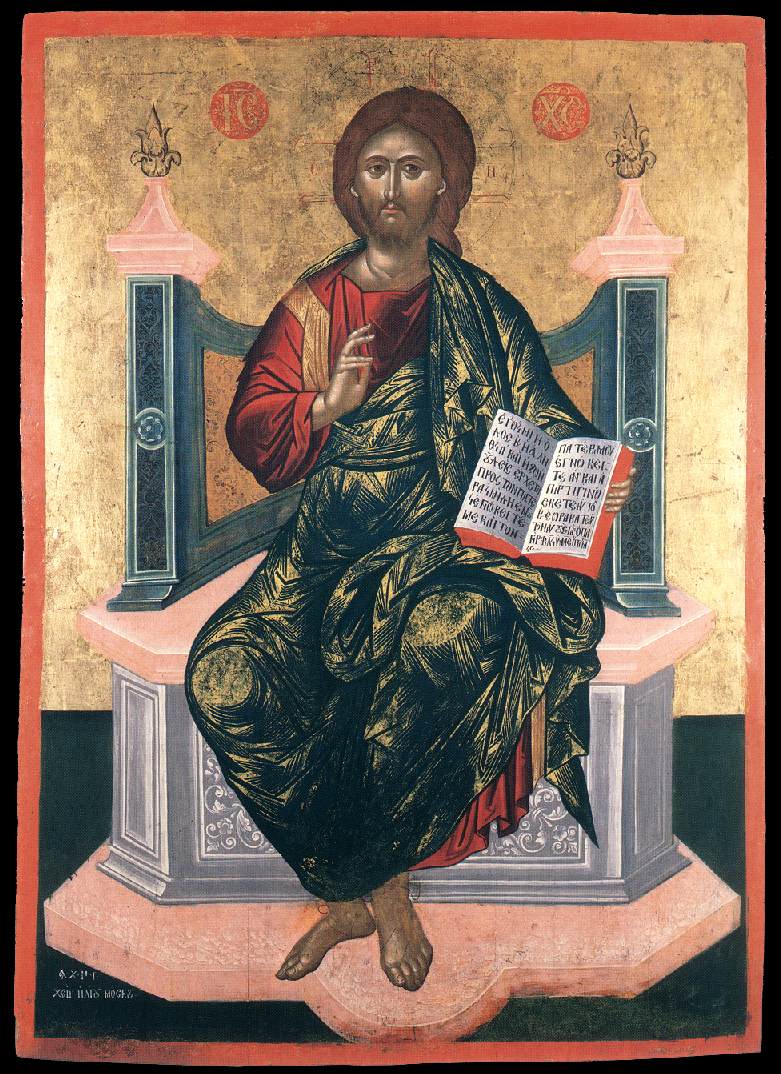 Christ Pantocrator by MOSKOS, Elias