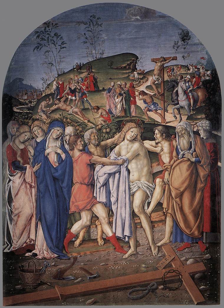 The Disrobing of Christ by FRANCESCO DI GIORGIO MARTINI