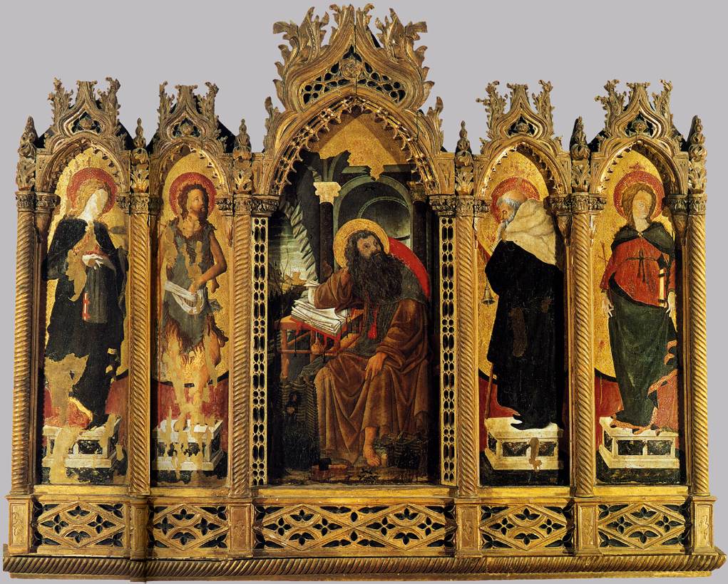 De Lazara Altarpiece by SQUARCIONE, Francesco