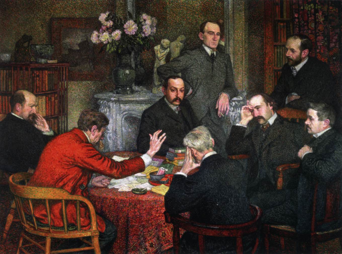 The Reading by RYSSELBERGHE, Théo van