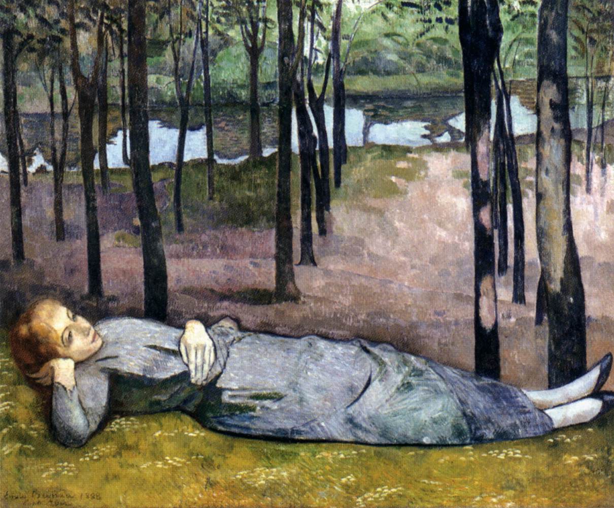 Madeleine in the Forest of Love by BERNARD, Émile