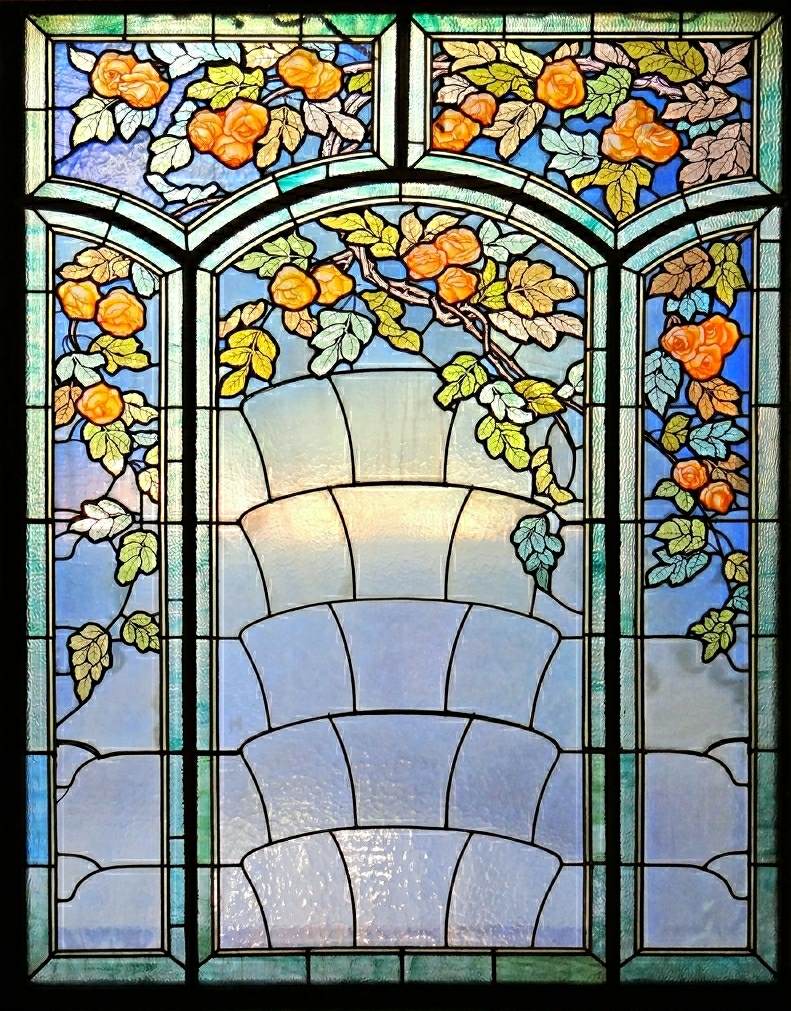 Window of the Roses by GRUBER, Jacques