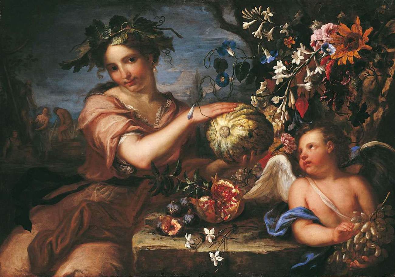 Allegory of Autumn by GARZI, Luigi