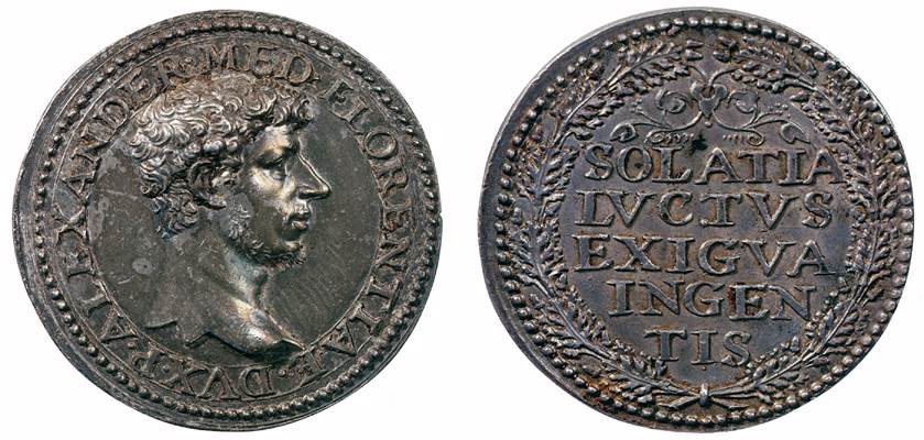 Medal of Alessandro de' Medici by CELLINI, Benvenuto