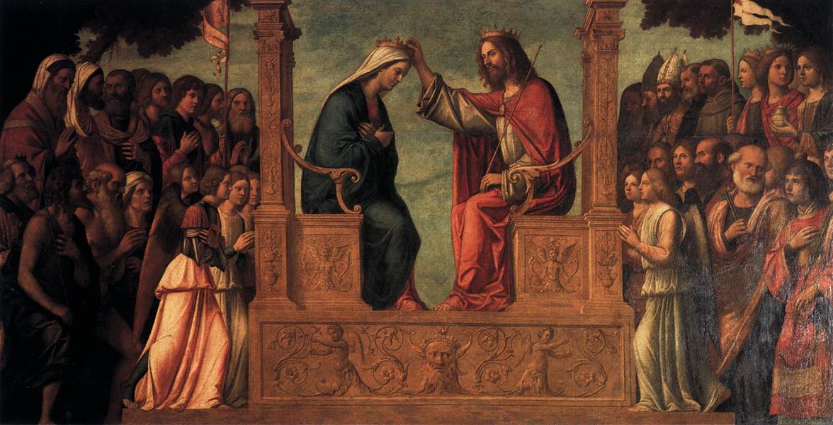 Coronation of the Virgin by CIMA da Conegliano