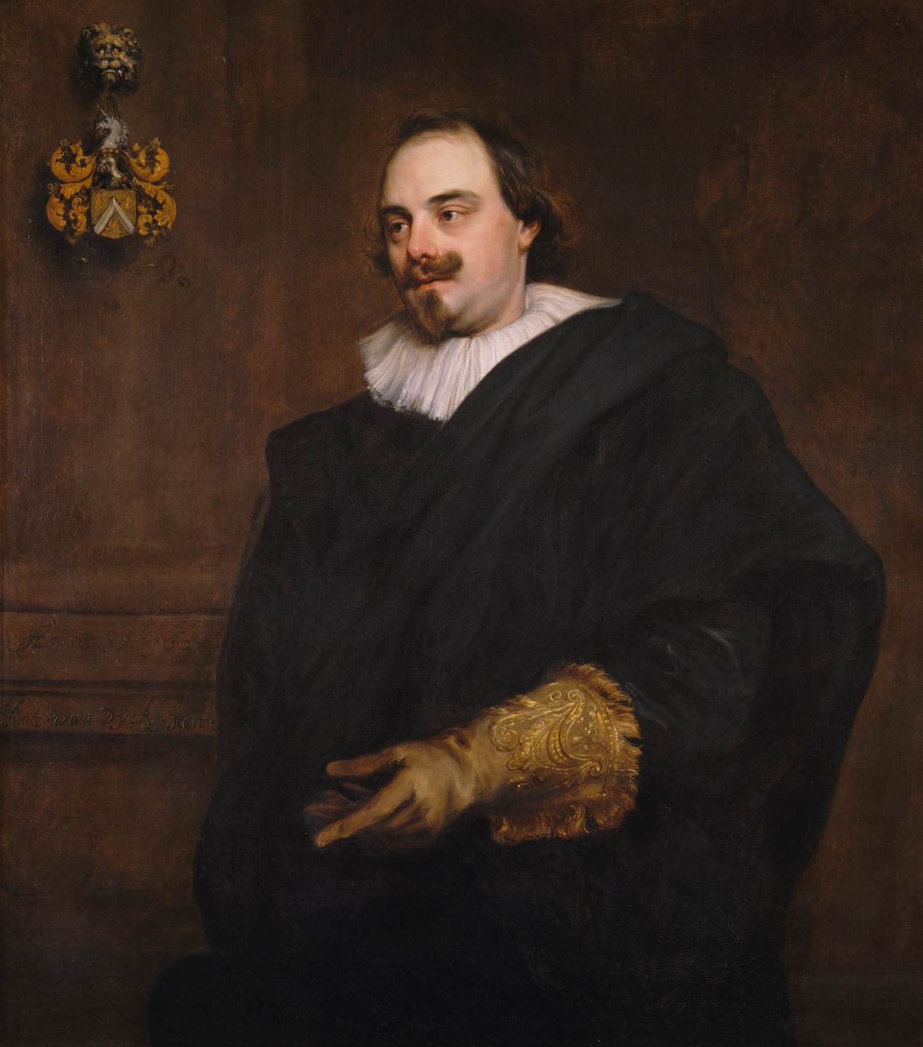 Portrait of Peeter Stevens by DYCK, Sir Anthony van