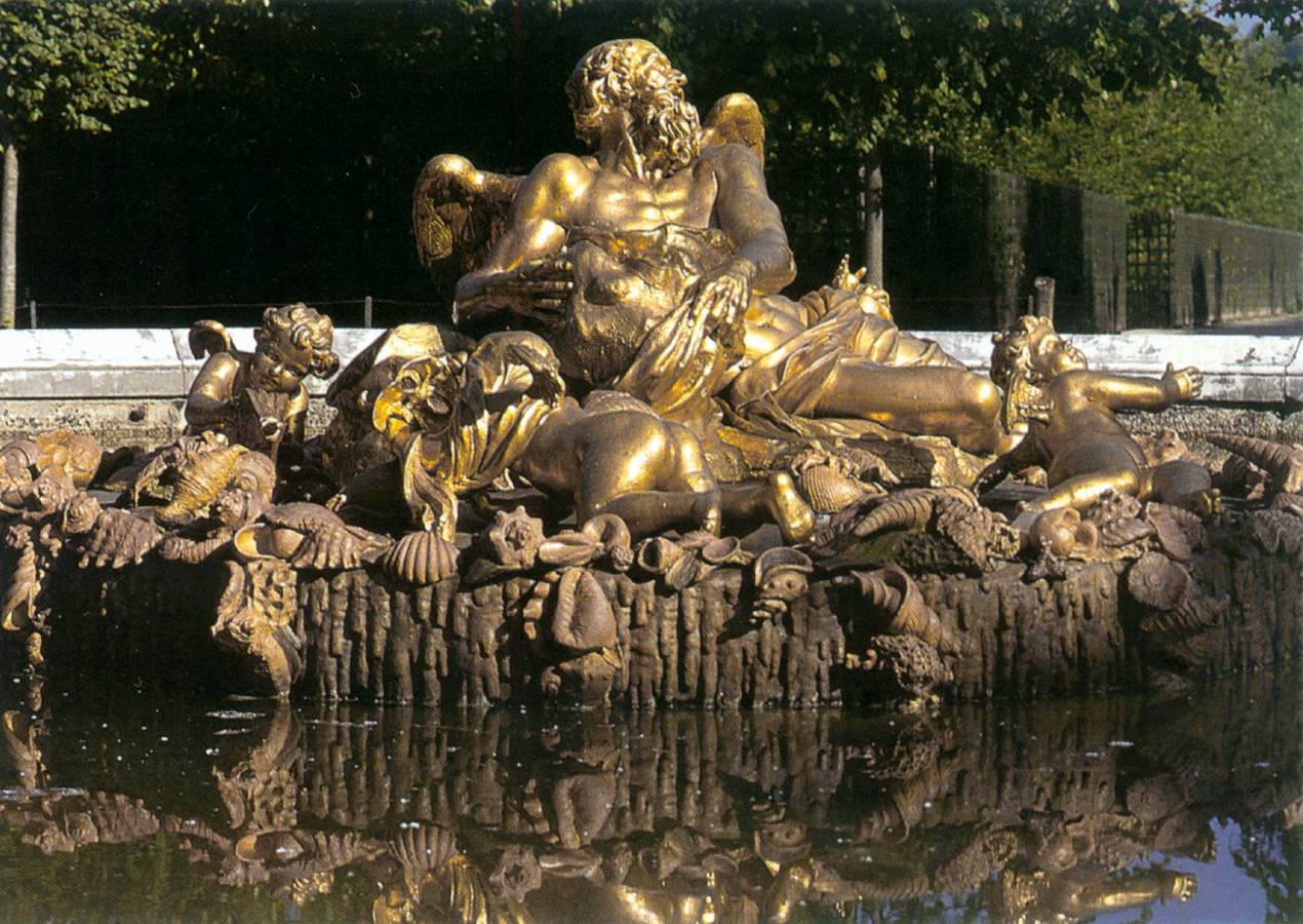 Saturn or Winter Fountain by GIRARDON, François