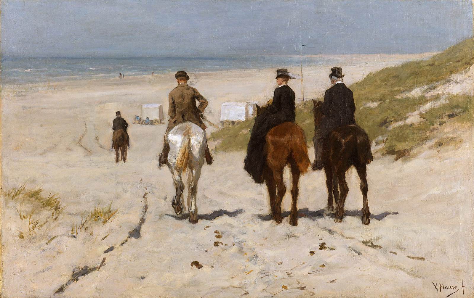 Morning Ride on the Beach by MAUVE, Anton