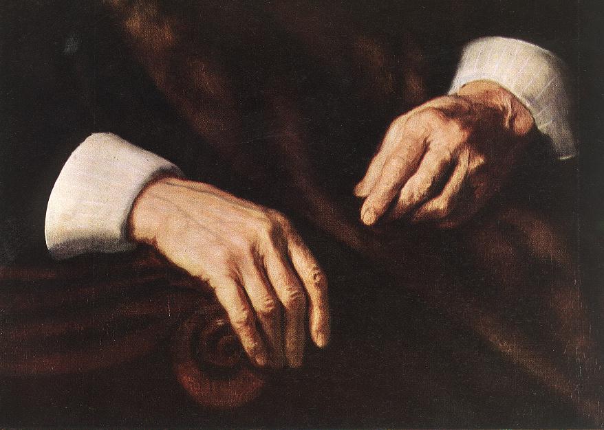 Portrait of Jacob Trip (detail) by MAES, Nicolaes