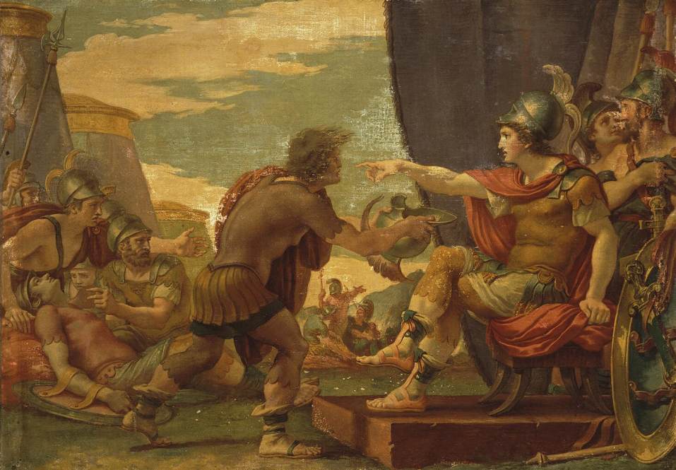 Alexander the Great Refuses to Take Water by CADES, Giuseppe