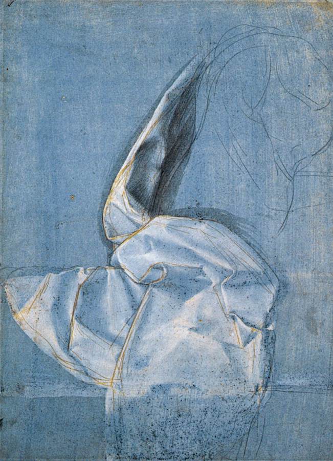 Study of Drapery by BOLTRAFFIO, Giovanni Antonio